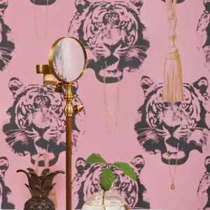 Tapete Coco Tiger Hellrosa Direktkauf
