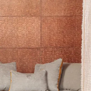 Sonderaktion Tapete Weave Carribean Nussbraun