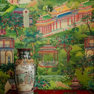 Wandbild Yuyuan Grün Top-Preis