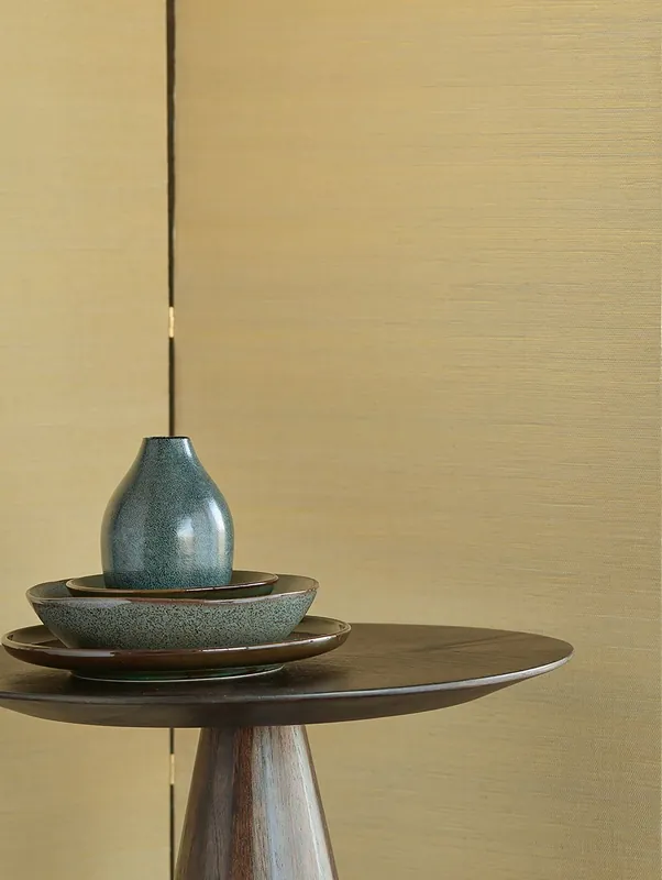 Saisonangebot Tapete Sisal on Roll 01 Gold