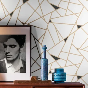 Ausverkauf Tapete Sohar Weiss