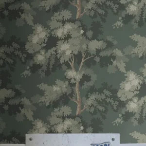 Tapete Raphael Trees Grüngrau Wochenendangebot
