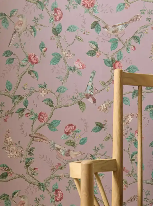 Tapete Floribunda Pastellviolett Schneller Versand