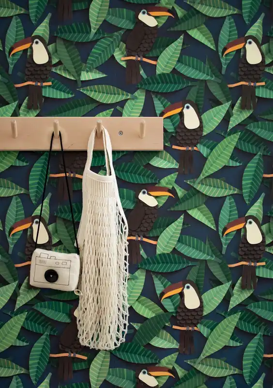 Wandbild Toucan Grüntöne Meistverkauft
