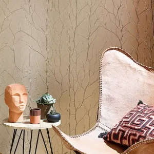 Saisonangebot Tapete Crush Wilderness 03 Perlbeige