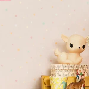 Schnäppchen Tapete Stardust Blassbeige