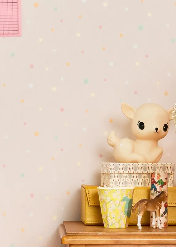 Schnäppchen Tapete Stardust Blassbeige