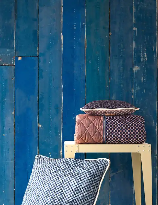 Tapete Scrapwood 36 Blau Must-Have