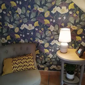Saisonangebot Tapete Ancasi Blau