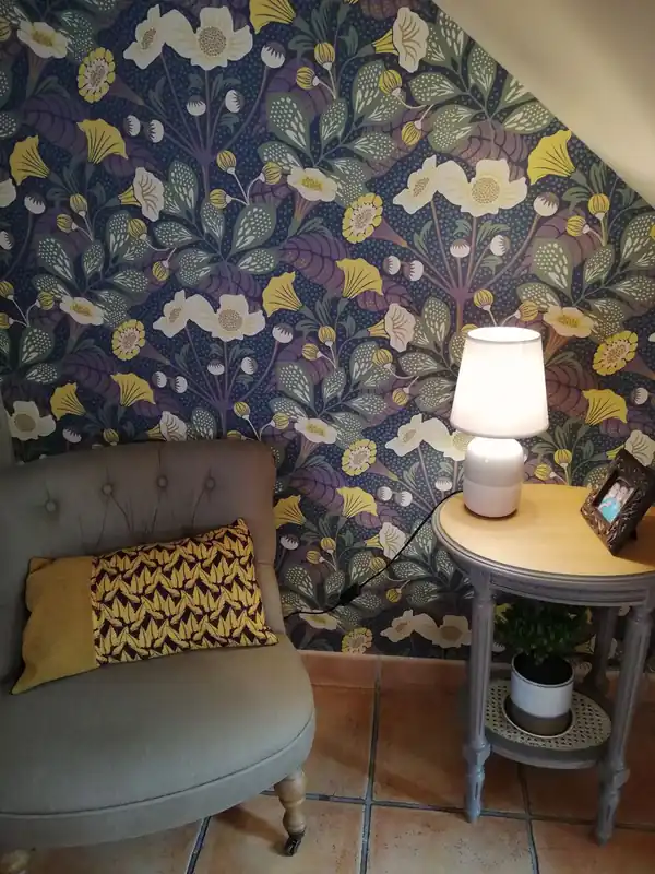 Saisonangebot Tapete Ancasi Blau