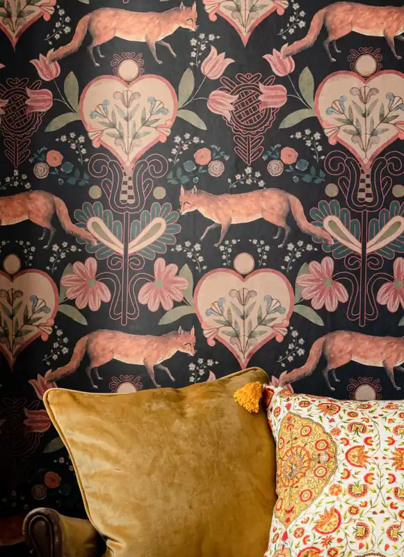 Wandbild The Vixen Schwarz Sonderaktion