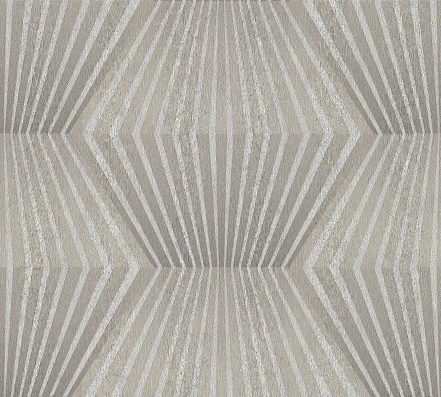 Markenware Livingwalls Titanium 3, 3D Tapete, silber, gold 382043