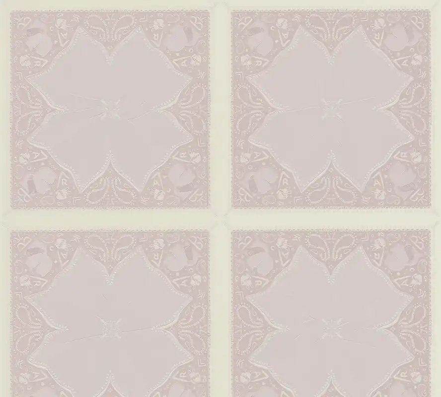 Jetzt Kaufen Karl Lagerfeld, Design Tapete, rosa, weiß 378454