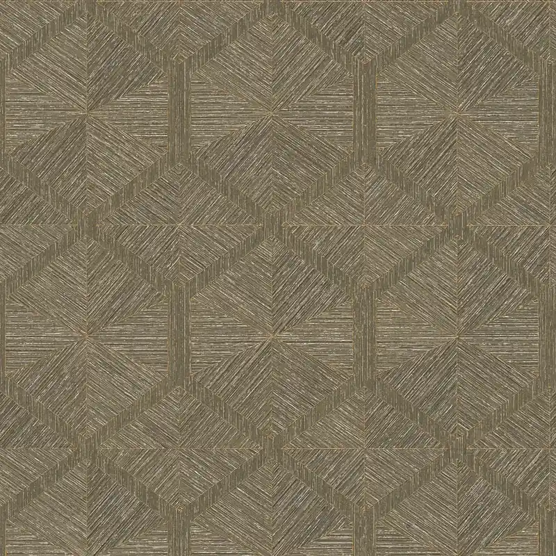 Neue Ware A.S. Création My Home My Spa, Geometrische Tapete, braun, gold 386904