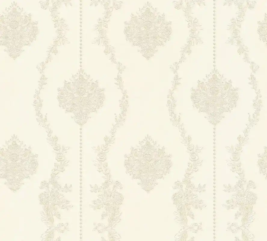 A.S. Création Château 5, Barock Tapete, silber, grau 344933 Günstig