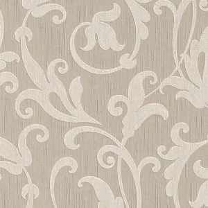 Wochenendangebot Architects Paper Tessuto, Barock Tapete, beige, silber 954901