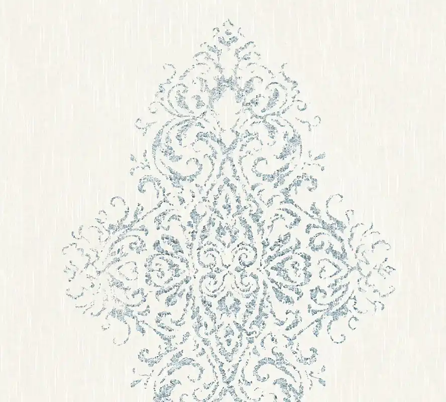 Jetzt Kaufen Architects Paper Luxury Wallpaper, Barock Tapete, weiß, silber 319451