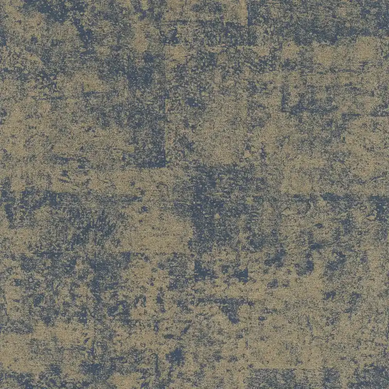 Neue Ware Rasch Kimono, Unis, gold blau 410723