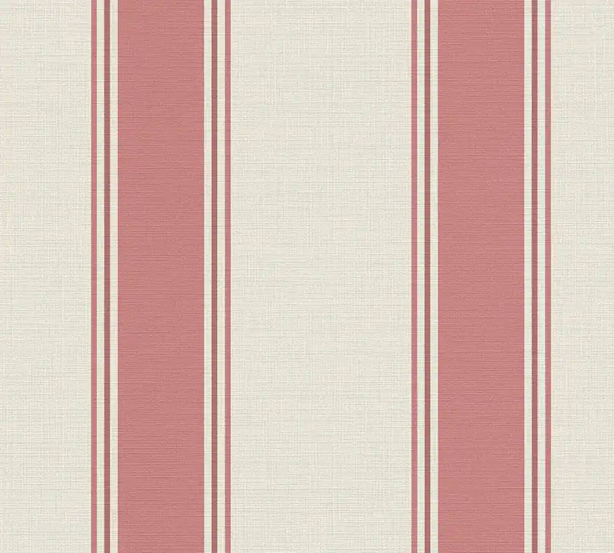 Schneller Versand Satintapete, Landhaus, creme 399831