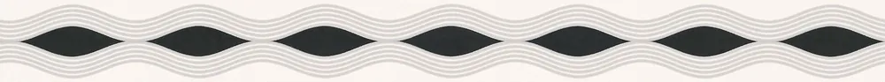 Markenware A.S. Création Only Borders 10, Geometrische Tapete, schwarz, grau 282217