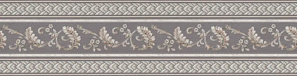 A.S. Création Only Borders 10, Barock Tapete, silber 367311 Preiswert