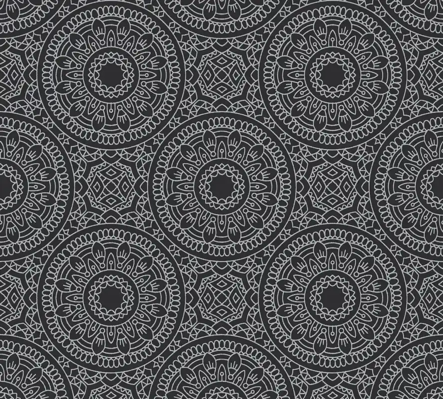 A.S. Création Premium Wall 2, Grafiktapete, schwarz, silber 389681 Ausverkauf