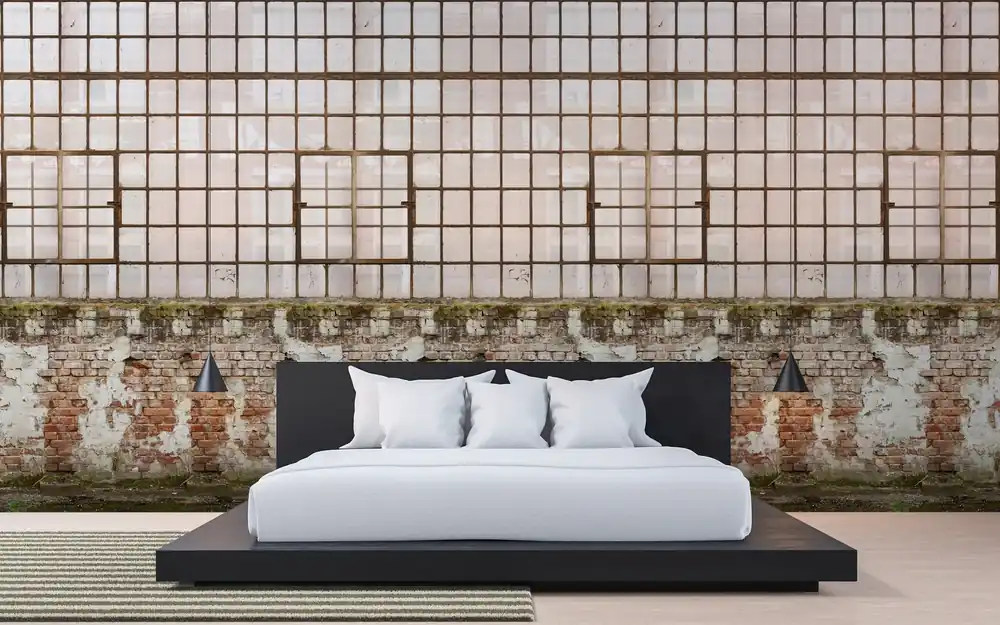 Super-Preis Livingwalls The Wall II, Fabrikhalle, creme, braun 392441