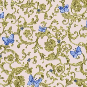 Wochenendangebot Versace wallpaper Versace 3, Design Tapete, gold, blau 343256