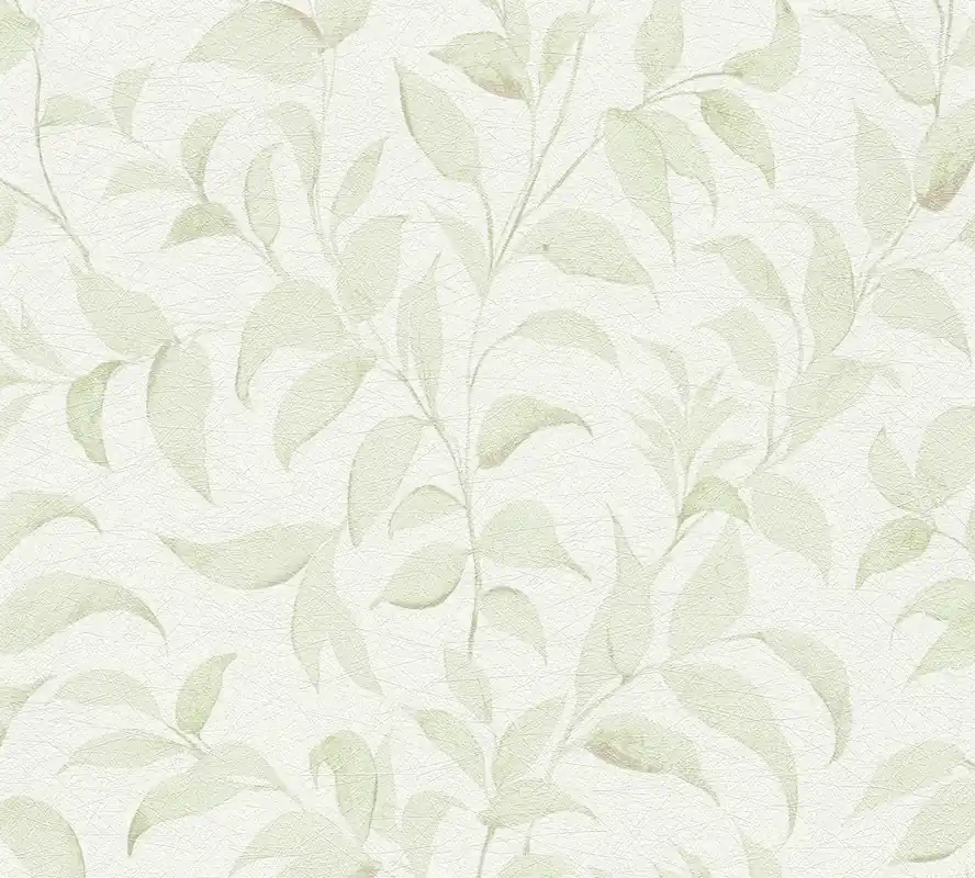 A.S. Création Premium Wall 2, Blättertapete, weiß, grün 389624 Begrenztes Angebot