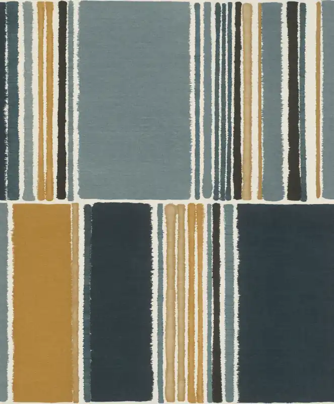 Rasch Florentine III, Grafisch, braun blau 484441 Jetzt Bestellen
