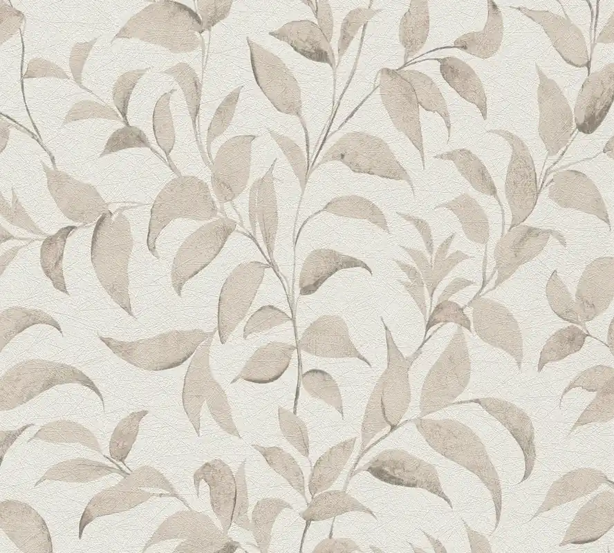 Top-Preis A.S. Création Premium Wall 2, Florale Tapete, weiß, grau 389622