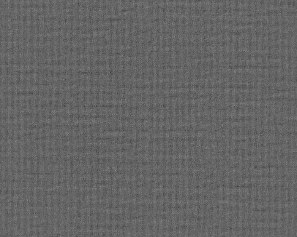 Ausverkauf Vliestapete Unis, anthrazit, grau, Leinenoptik, A.S. Création 387441
