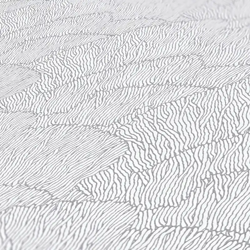 Architects Paper Arcade, Strukturtapete, silber, weiß 391745 Online Kaufen