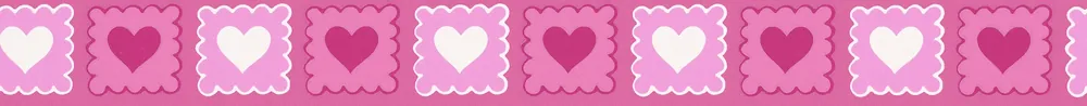 Knallerangebot A.S. Création Only Borders 10, Kinderzimmertapete, rosa, weiß 281838