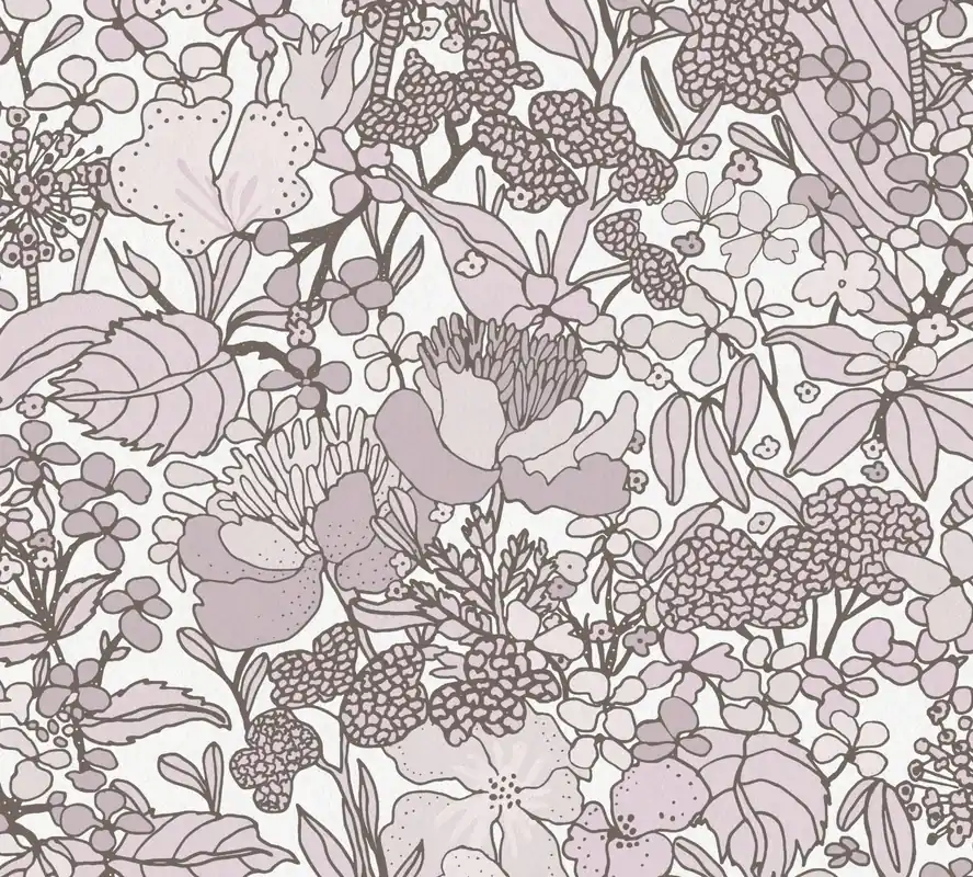 Architects Paper Floral Impression, Dschungeltapete, creme, braun 377565 Saisonangebot