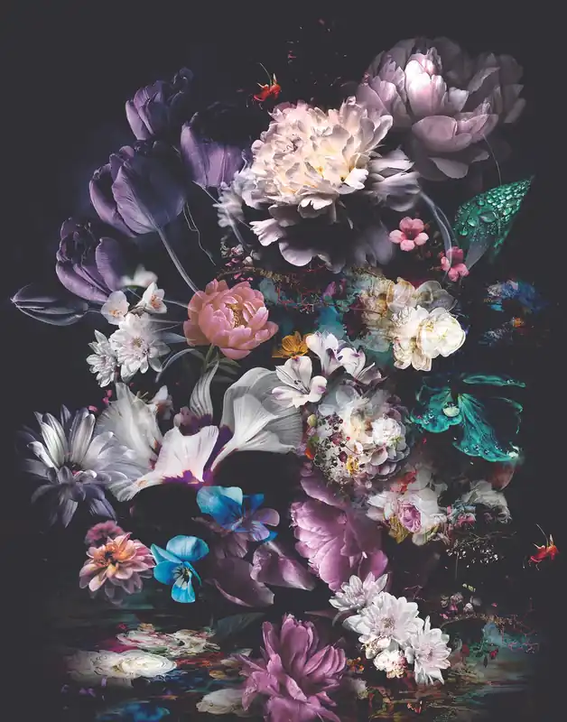 Must-Have Marburg Smart Art Easy, Floral, lila, violett 47225