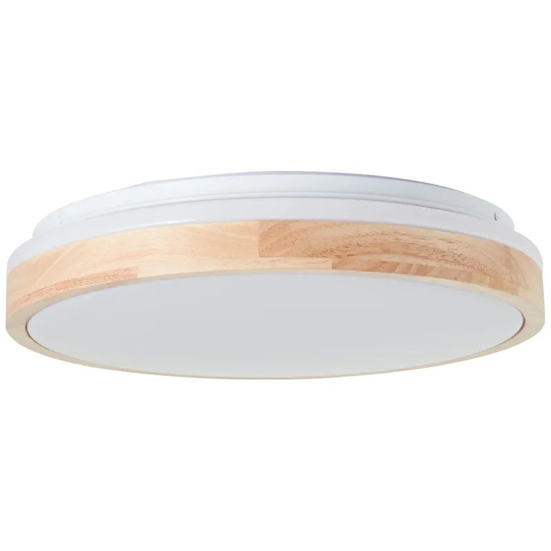 Deckenleuchte aus Holz - Cleo - Beige Zertifiziert