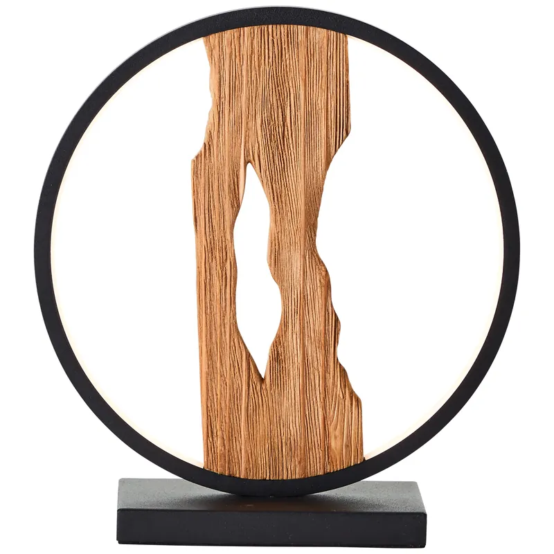 Sale Tischleuchte aus Holz - Elea - Braun