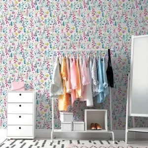 Vliestapete, Blümchen, bunt 396061 Sale