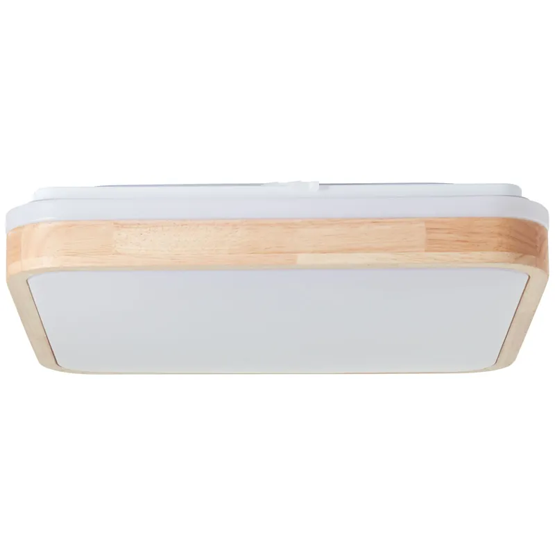 Echt Deckenleuchte Selma - Holz Braun