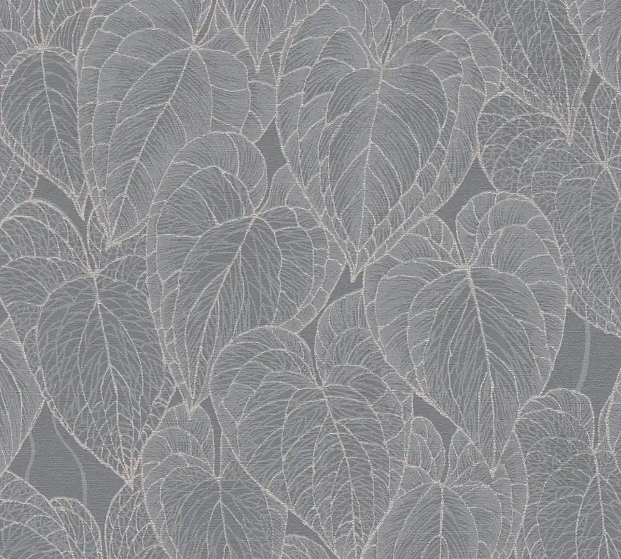 Must-Have Daniel Hechter Vliestapete, Floral, grau 781283