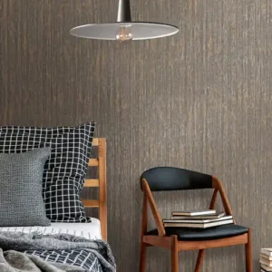 Vliestapete, Holz-Optik, schwarz 395616 Günstig