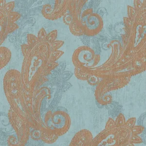 Vliestapete 746440 Blau-Hellblau Muster & Motive 10,05 m x 0,53 m Neue Kollektion