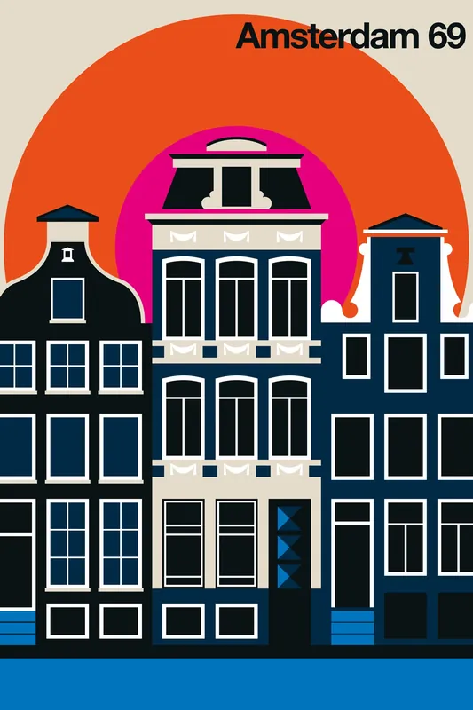 Leinwand Amsterdam69 30 x 45 cm Günstig