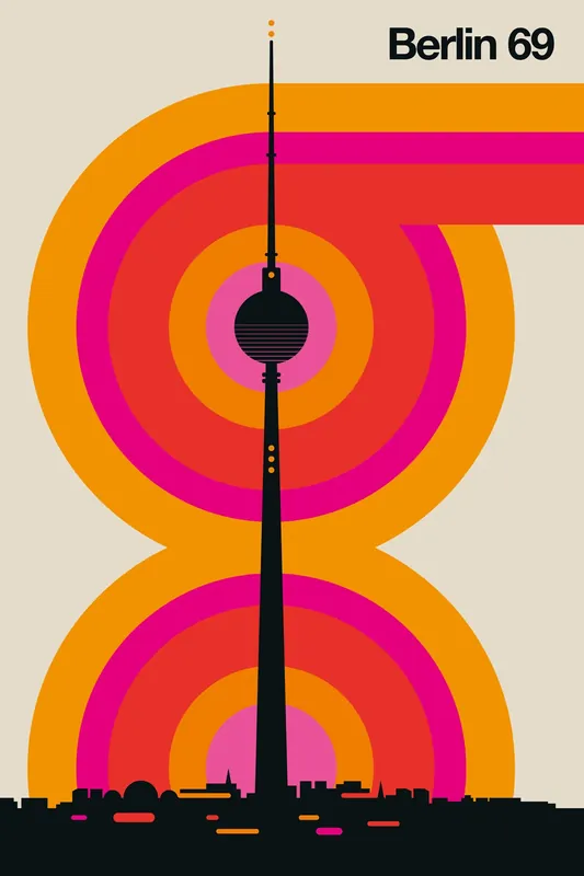 Sonderaktion Leinwand Berlin69 30 x 45 cm