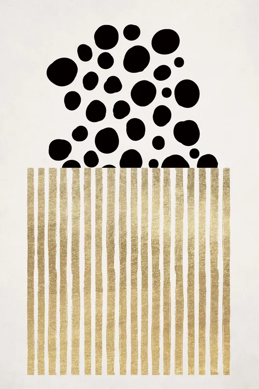 Super-Preis Leinwand Golden Popcorn 30 x 45 cm