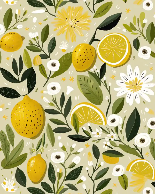 Leinwand Lemons Light 40 x 50 cm Schneller Versand