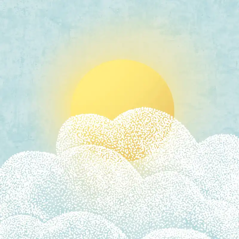 Leinwand Let‘s Shine I 30 x 30 cm Schnäppchen