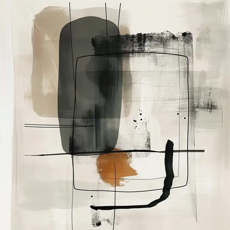 Billig Leinwand Masterpiece I 30 x 30 cm
