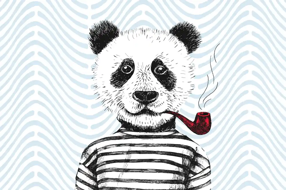 Mega-Angebot Leinwand Modern Panda I 45 x 30 cm